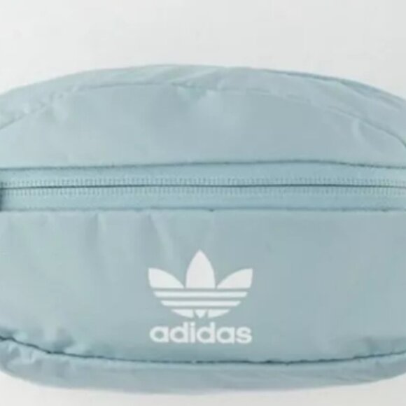 Adidas Originals Unisex National Waist Pack, Ash Grey/white, OSFM🆕 🏃‍♀️⚡🚚💥 - Picture 2 of 13